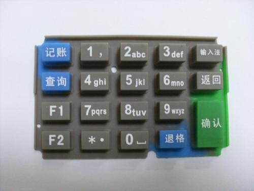 按键硅胶材料制成的硅胶键盘