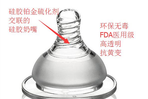 双组份铂金硫化剂与硅胶奶嘴